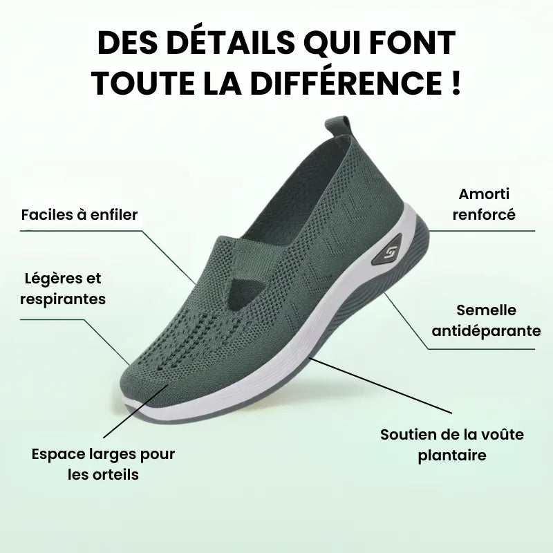 Chaussures Respirantes Orthopédiques Pelican™